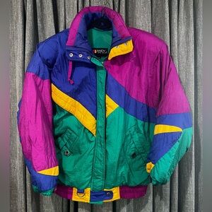 Vintage 80’s ski Jacket size S